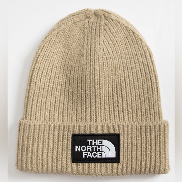 Tan The North Face Beanie New With Tags - Picture 1 of 3